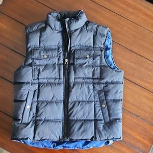 Goodfellow Black Zip Up Puffer Vest Size Large